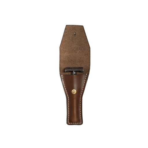 Safety Razor Holder - Lifetime Leather Co