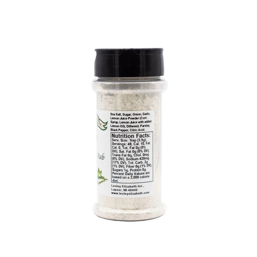 Lesley Elizabeth Salmon Seasoning & Rub, PET (250mL)