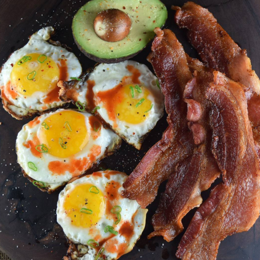 Omnivore Vulcano and eggs