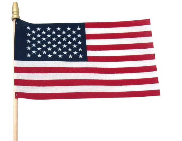 U.S. Table Top Flag 4X6" (Sold in Dozen)