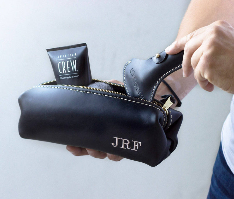 Minimalist Shave Bag - Lifetime Leather Co