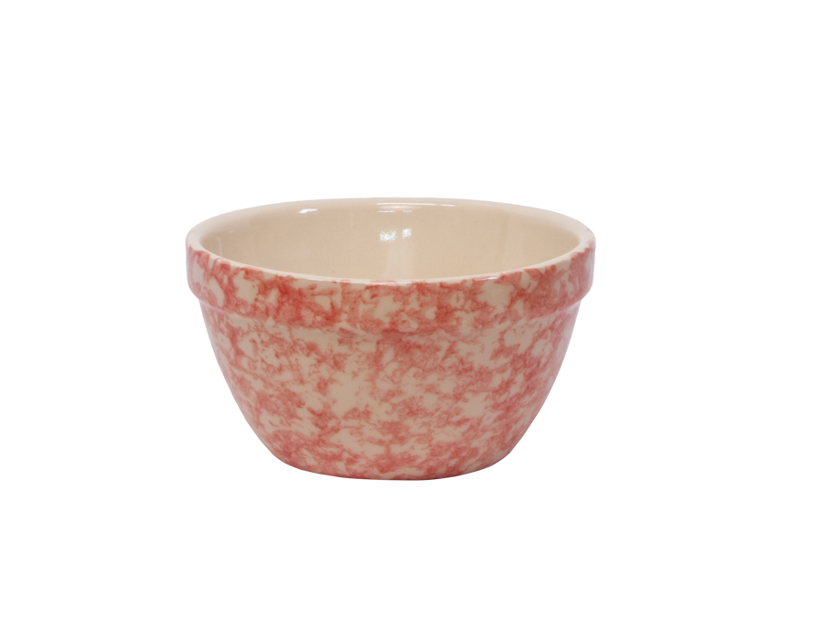 6-Inch Stoneware Shoulder Bowl - Poppy Sponge