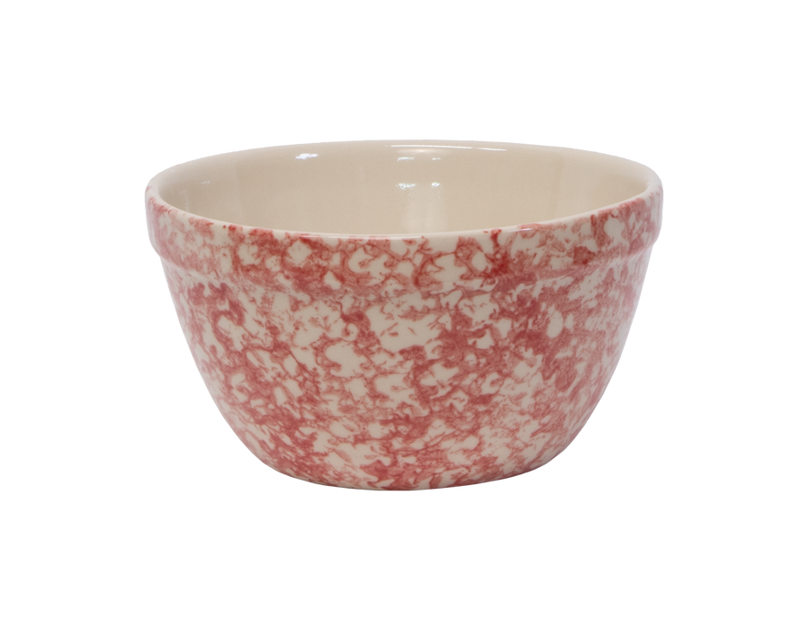 8-Inch Stoneware Shoulder Bowl - Poppy Sponge