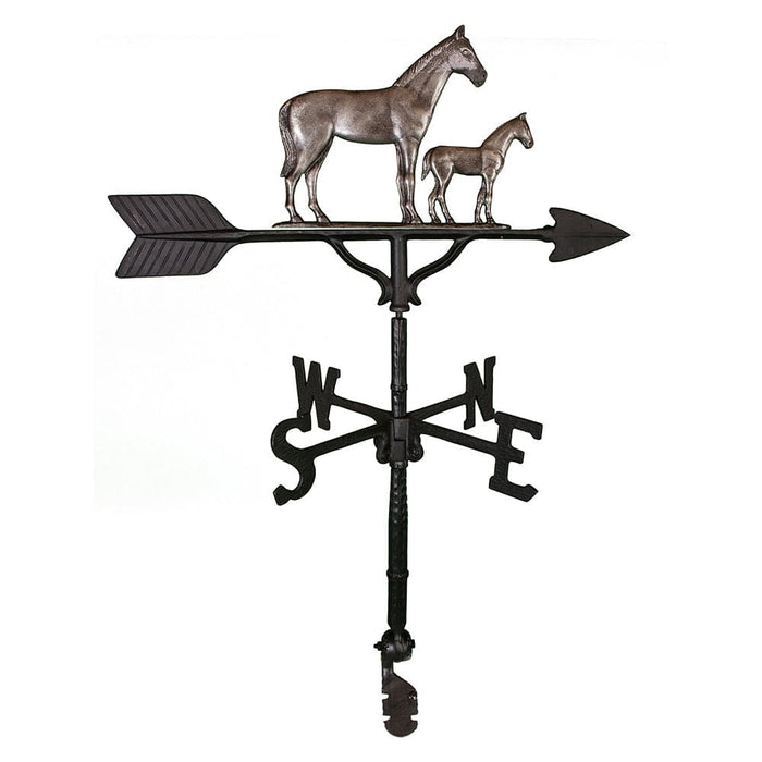 Mare & Colt 32" Weathervane | Patriot Forged in the USA