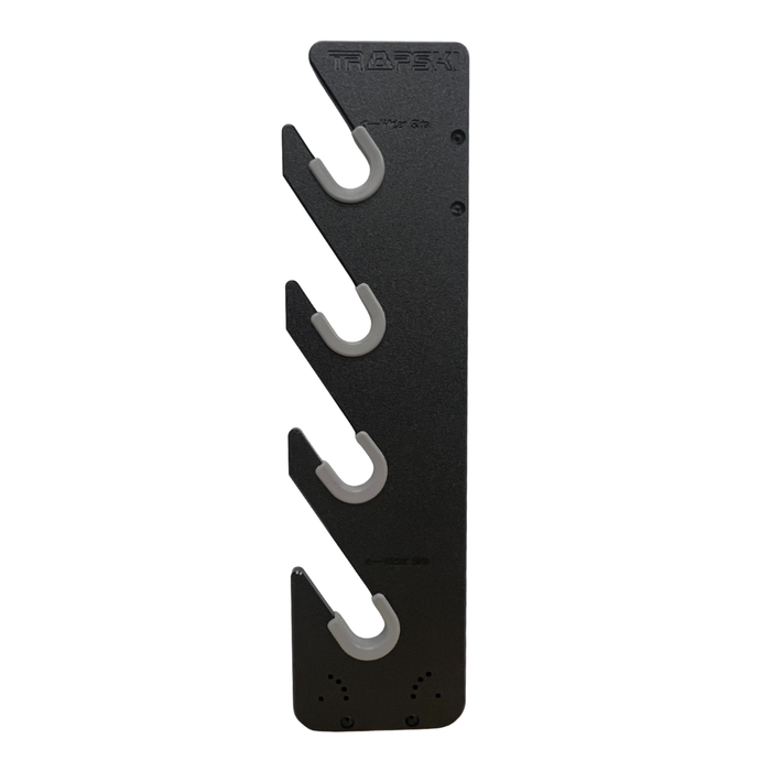 TRAPSKI Non-Skid Rubber Slot Inserts for Ski & Snowboard Racks – Gray 4-12 Packs