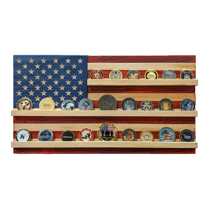 Collective - Challenge Coin Holder Flag