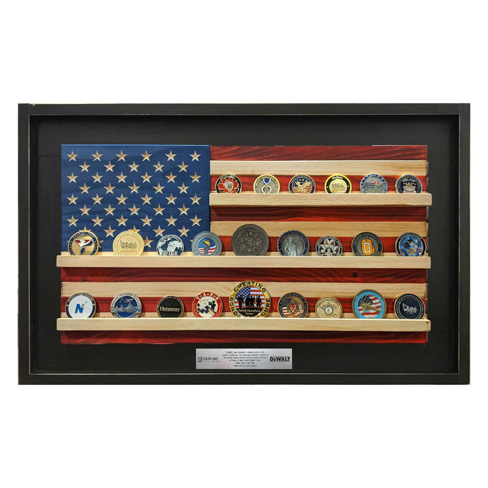 Collective - Challenge Coin Holder Flag