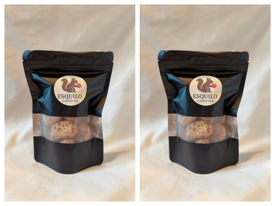 Freeze-Dried Chocolate Caramel Puffs
