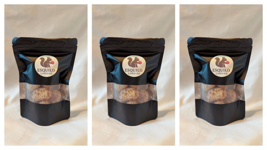 Freeze-Dried Chocolate Caramel Puffs