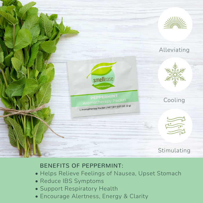 Peppermint Aromatherapy Packet 25 Count Box by Plant Therapy