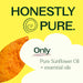 Soft Skin Body Oil is honestly pure with only pure sunflower oil with essential oil