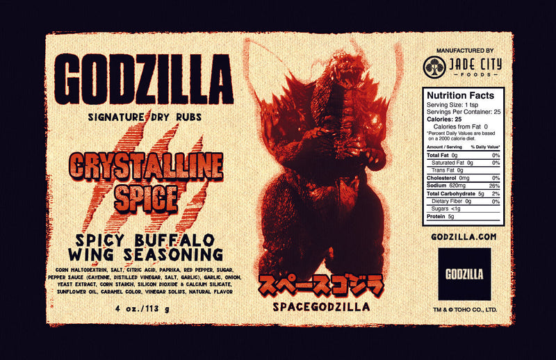 Godzilla Dry Rub Master Set