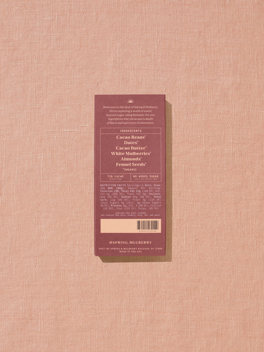 Spring & Mulberry Chocolate Mulberry Fennel by Farm2Me