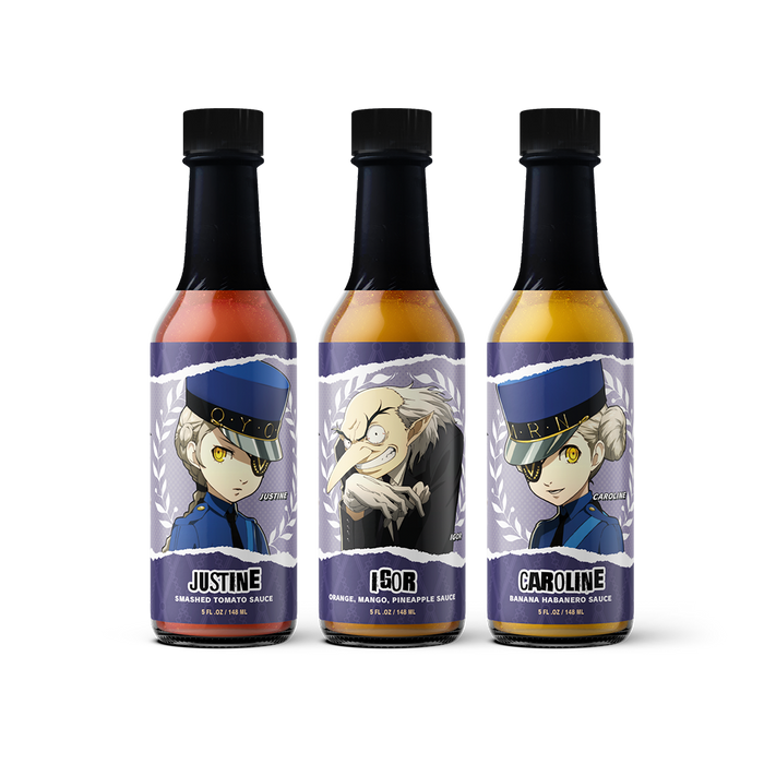 The Velvet Room : Hot Sauce 3-Pack