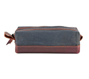 Waxed Canvas Toiletry Bag - Lifetime Leather Co