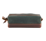 Waxed Canvas Toiletry Bag - Lifetime Leather Co