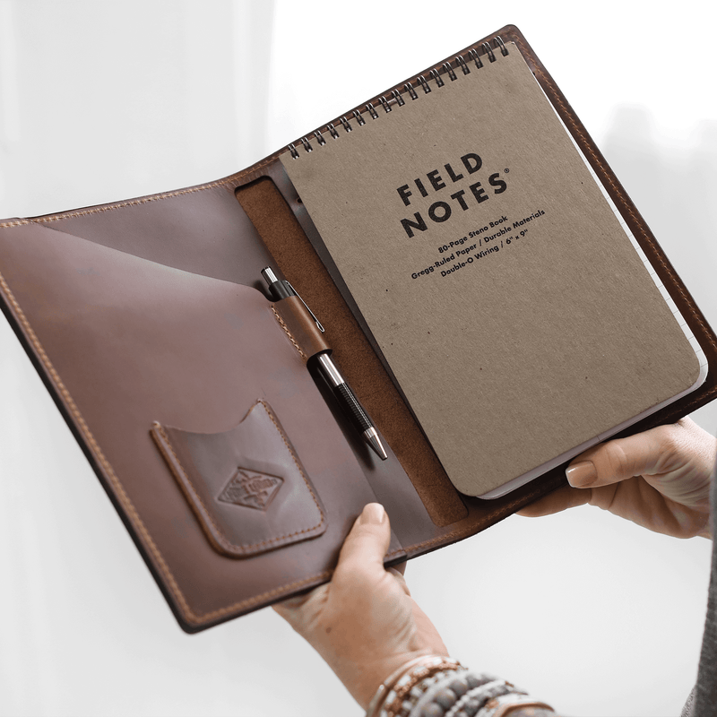 Leather Steno Pad - Lifetime Leather Co