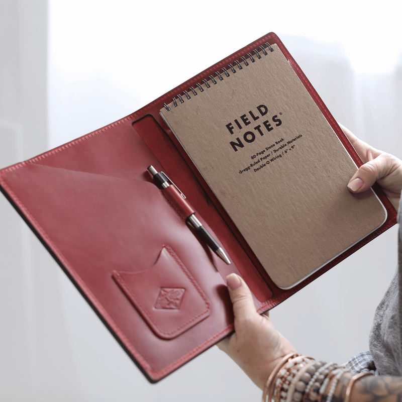 Leather Steno Pad - Lifetime Leather Co