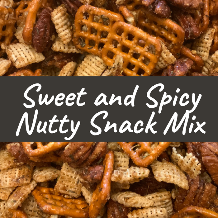 Sweet & Spicy Nutty Snack Mix