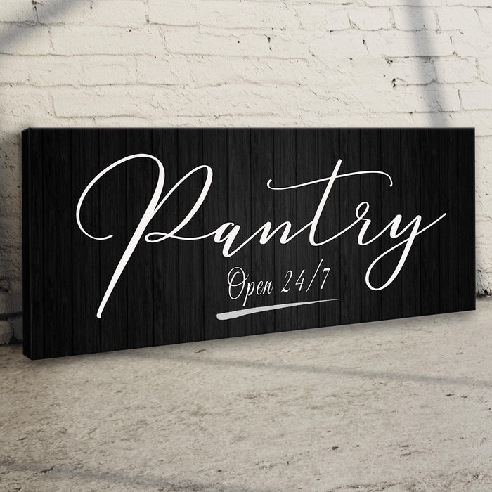 Pantry Open 24 7 Sign