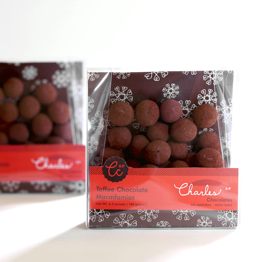 Two packages of Toffee Chocolate Macadamias