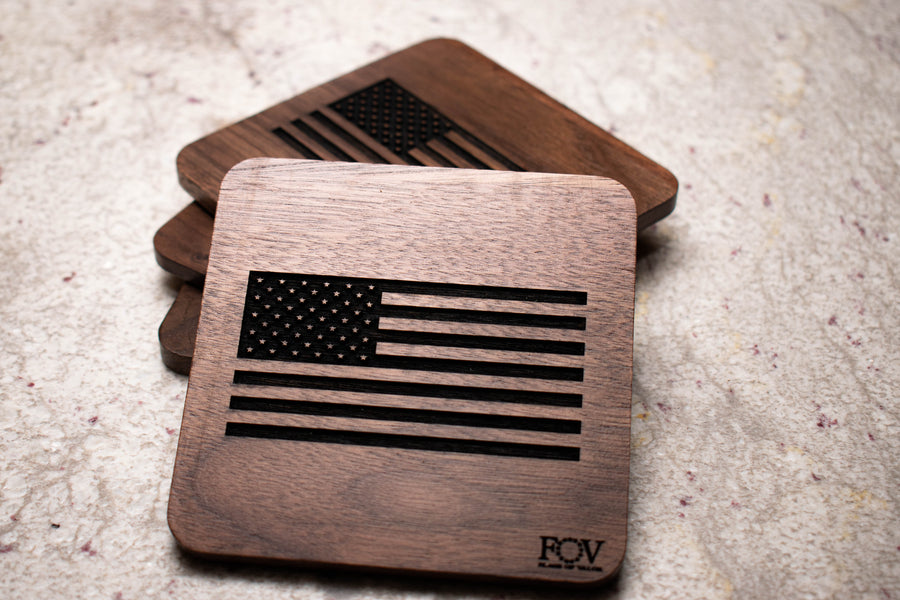 Collective - Walnut Coasters