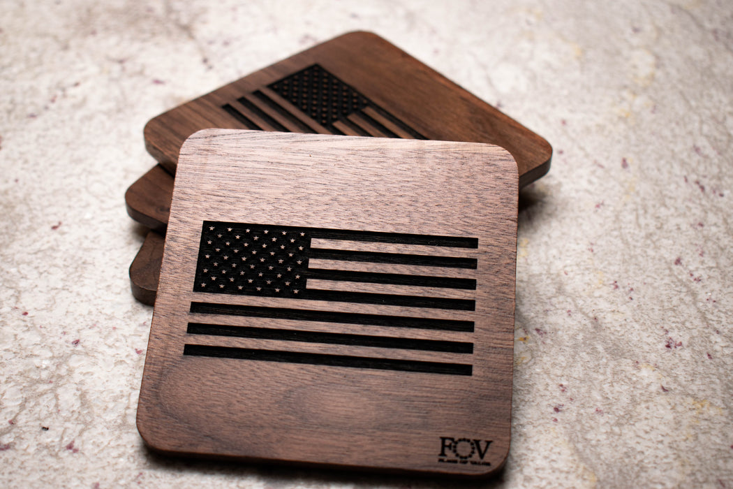 Collective - Walnut Coasters
