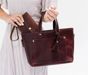 TPK Crossbody Tote - Lifetime Leather Co
