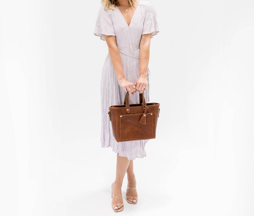TPK Crossbody Tote - Lifetime Leather Co