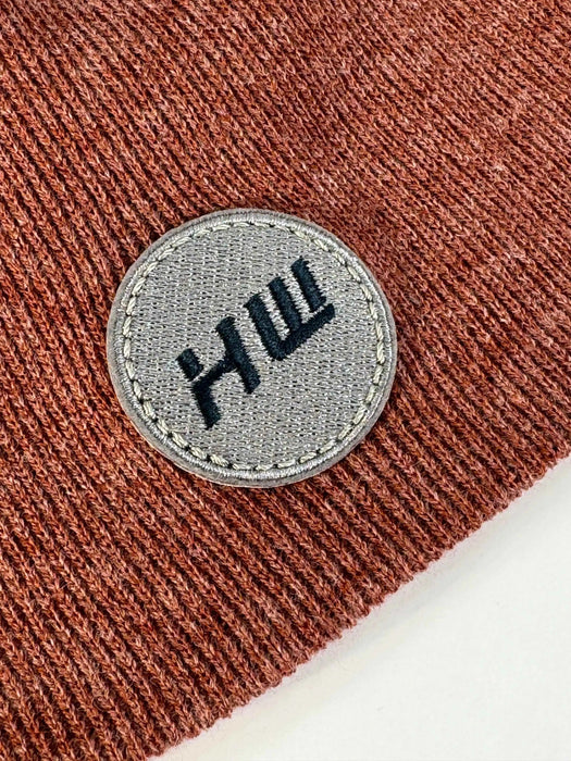 Tactical H Stitch Uncuffed Beanie, Knit Winter Hat