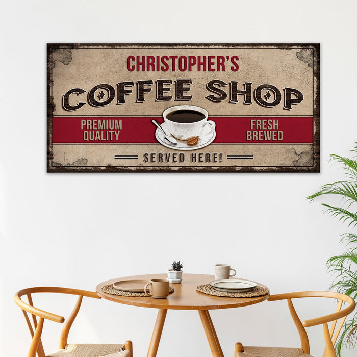 Coffee Shop Sign