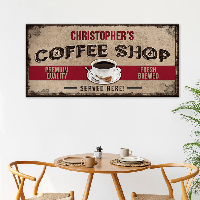 Coffee Shop Sign