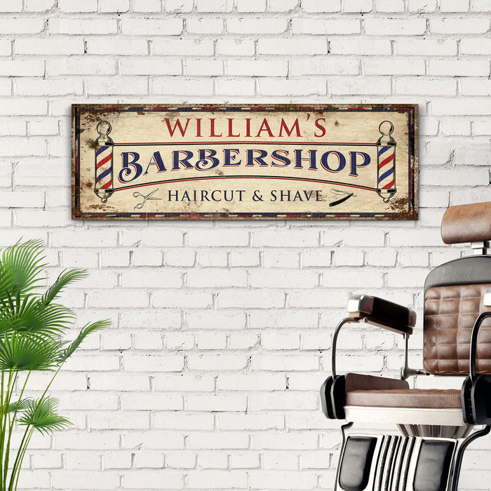 Barbershop Sign Viii