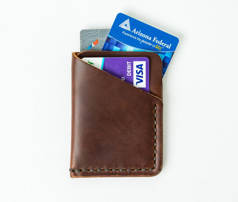 Tall Minimalist Wallet - Lifetime Leather Co
