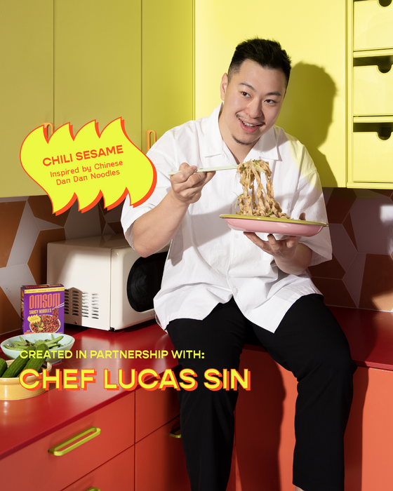 Chili Sesame Saucy Noodles by Farm2Me