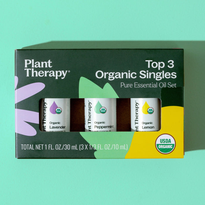 Top 3 Organic Singles Set by Plant Therapy
