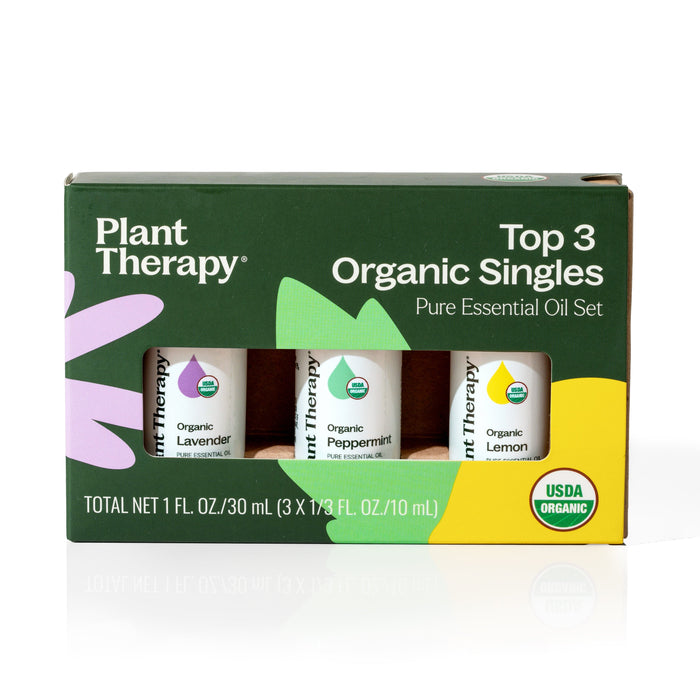 Top 3 Organic Singles Set by Plant Therapy