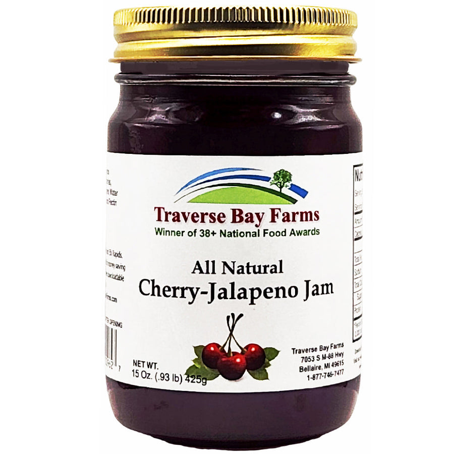 Cherry Jalapeno Jam - 15 oz.
