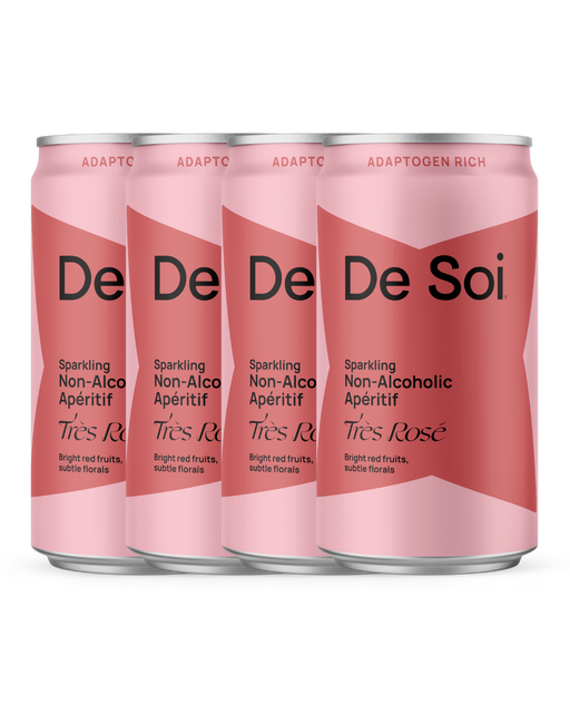 De Soi Non Alcoholic Apéritifs - Très Rosé Cans