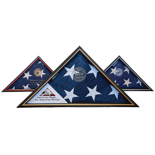 Tributary Flag Case - Air Force Flag Display Case, , The Military Gift Store, Flag Display Cases fit 5ft X 9.5ft