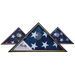 Tributary Flag Case - Air Force Flag Display Case, , The Military Gift Store, Flag Display Cases fit 5ft X 9.5ft