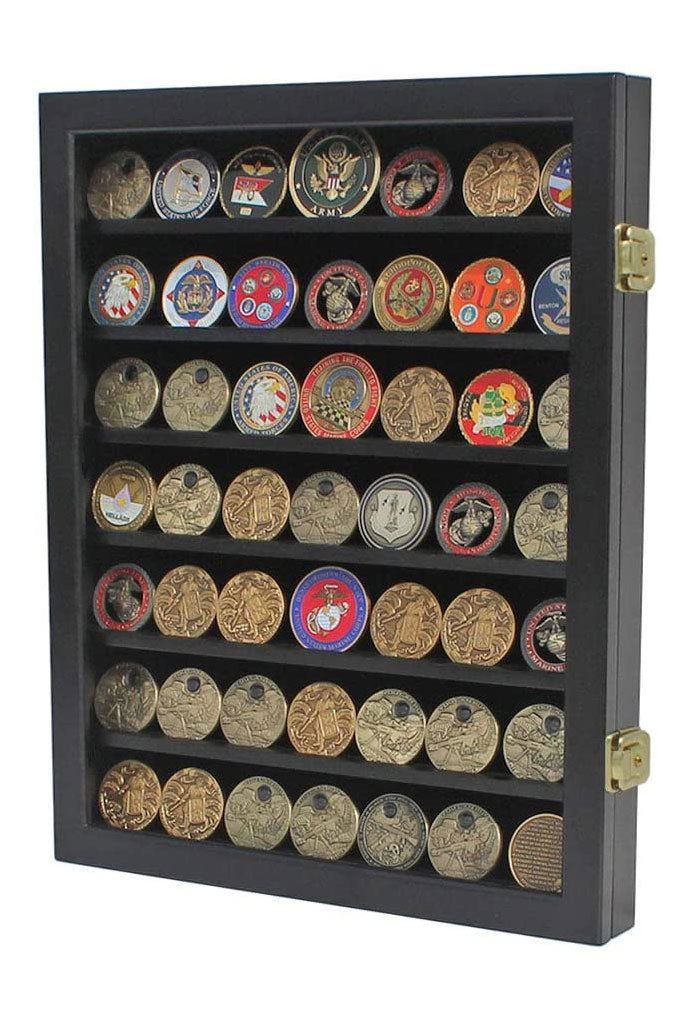 Flag Medal and certificate Display case