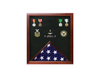 Flag Connections Military Flag and Medal Display Case., , The Military Gift Store, Burial Flag Case (42)