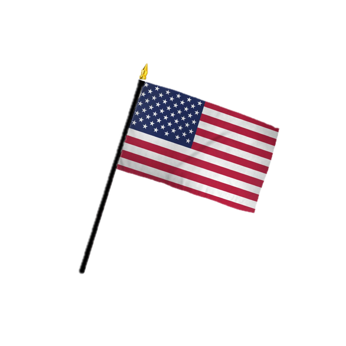 U.S. Table Top Flag 4X6" (Sold in Dozen)