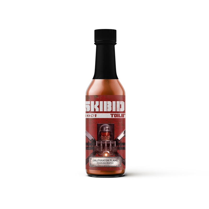 Skibidi Toilet Hot Sauce 5-Pack