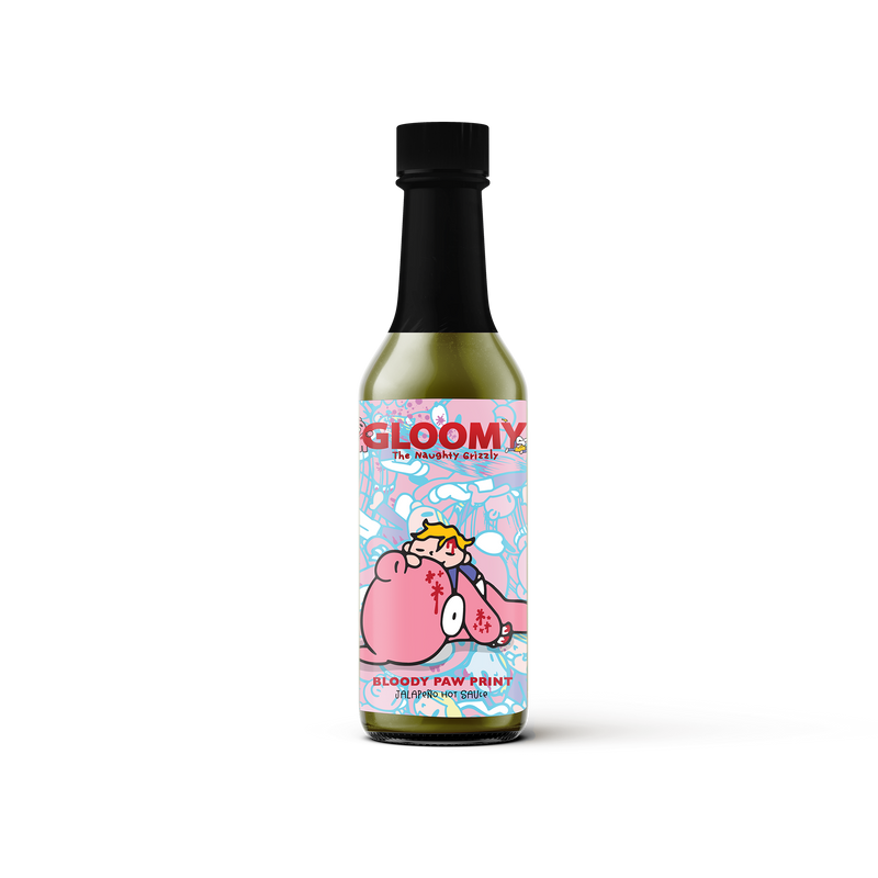 Bloody Paw Print : Jalapeño Hot Sauce
