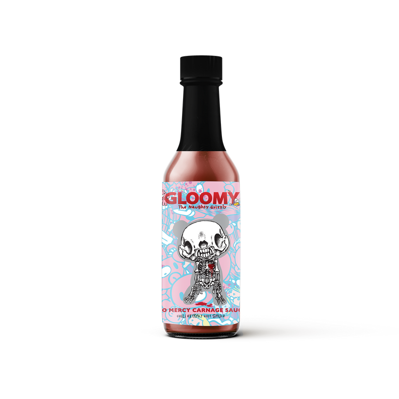 Gloomy the Naughty Grizzly Hot Sauce 5-Pack