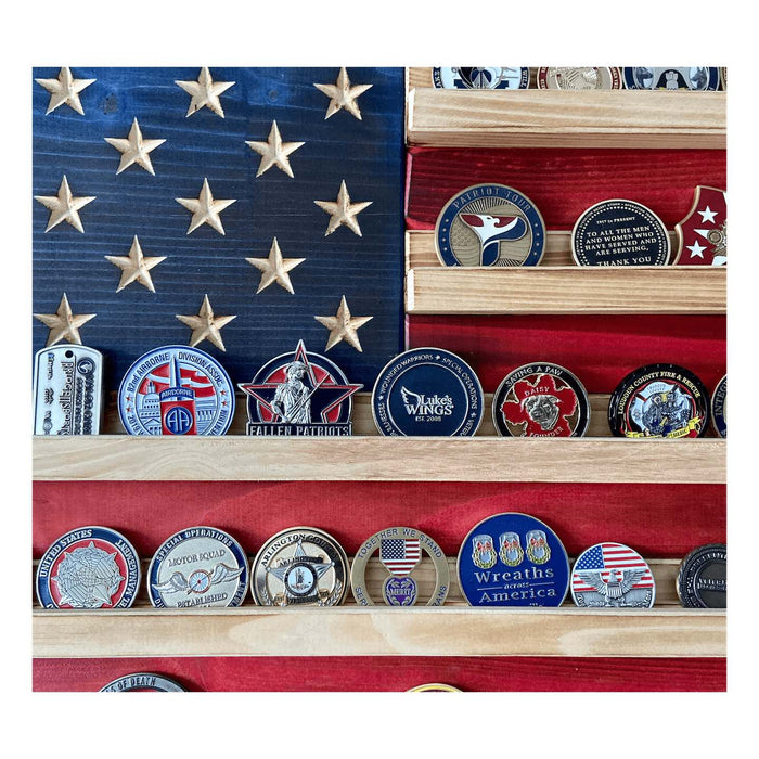 Collective - Challenge Coin Holder Flag
