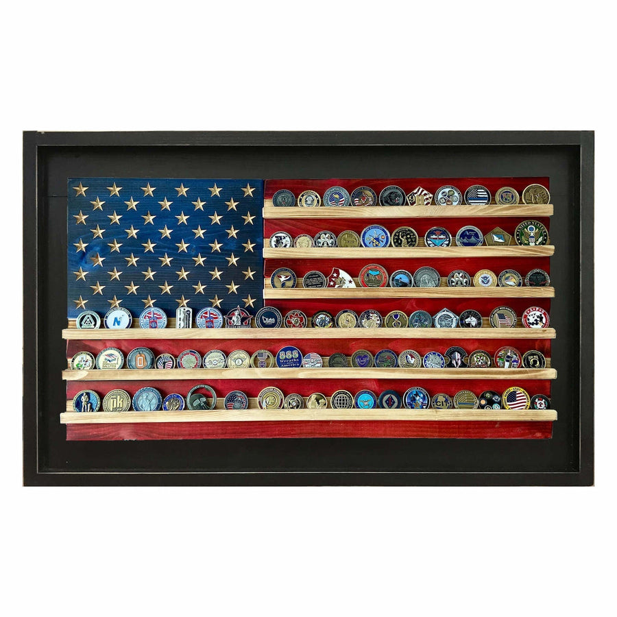 Collective - Challenge Coin Holder Flag