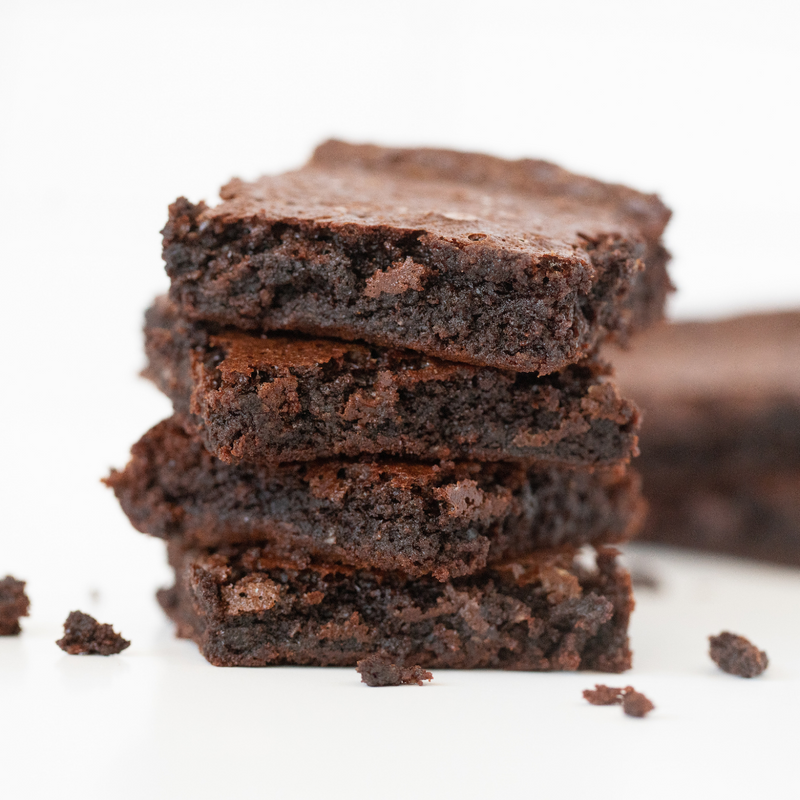 Keto Soft Baked Fudge Brownie Mix - Gluten Free and No Added Sugar, 1lb Bag